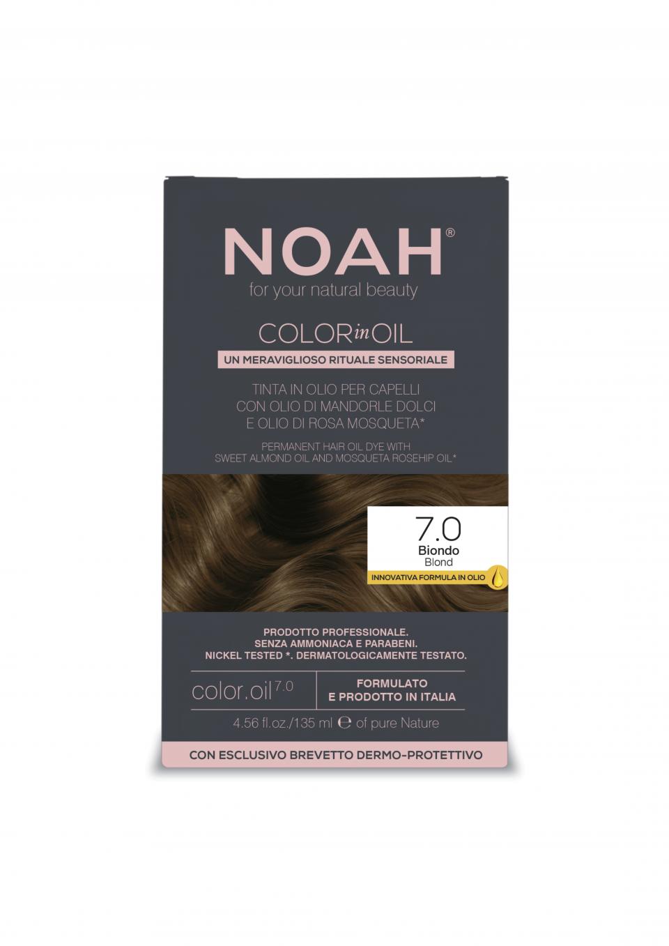 Noah Barva na vlasy Color in Oil TMAVÁ BLOD 7.0